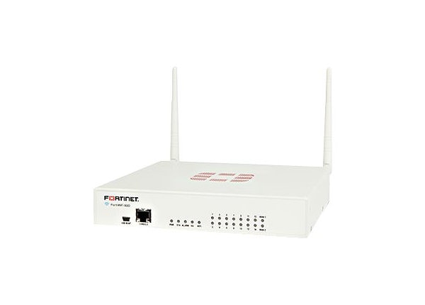 Fortinet FortiWiFi 92D - security appliance - with 3 years FortiCare 24x7 Enterprise Bundle