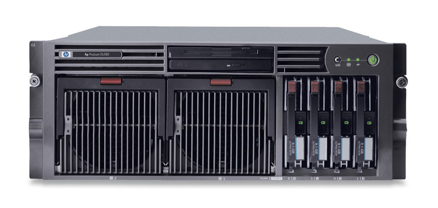 HP ProLiant DL580 G2 rack-mount server