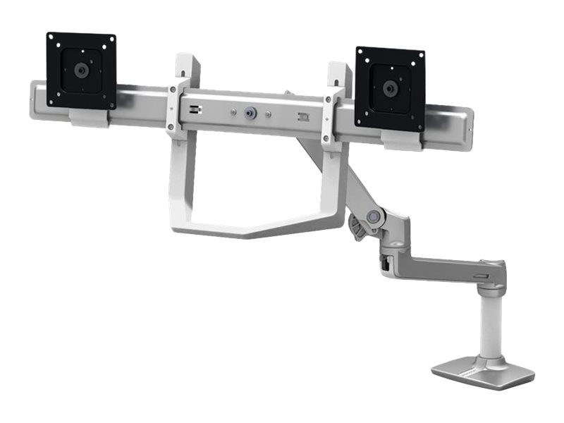 Ergotron LX mounting component - dual direct - white