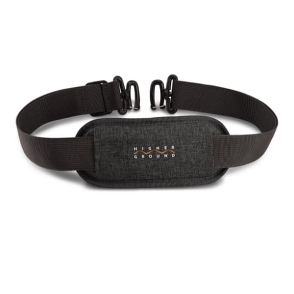 Higher Ground Shoulder Strap w/ sewn shoulder pad- Grey