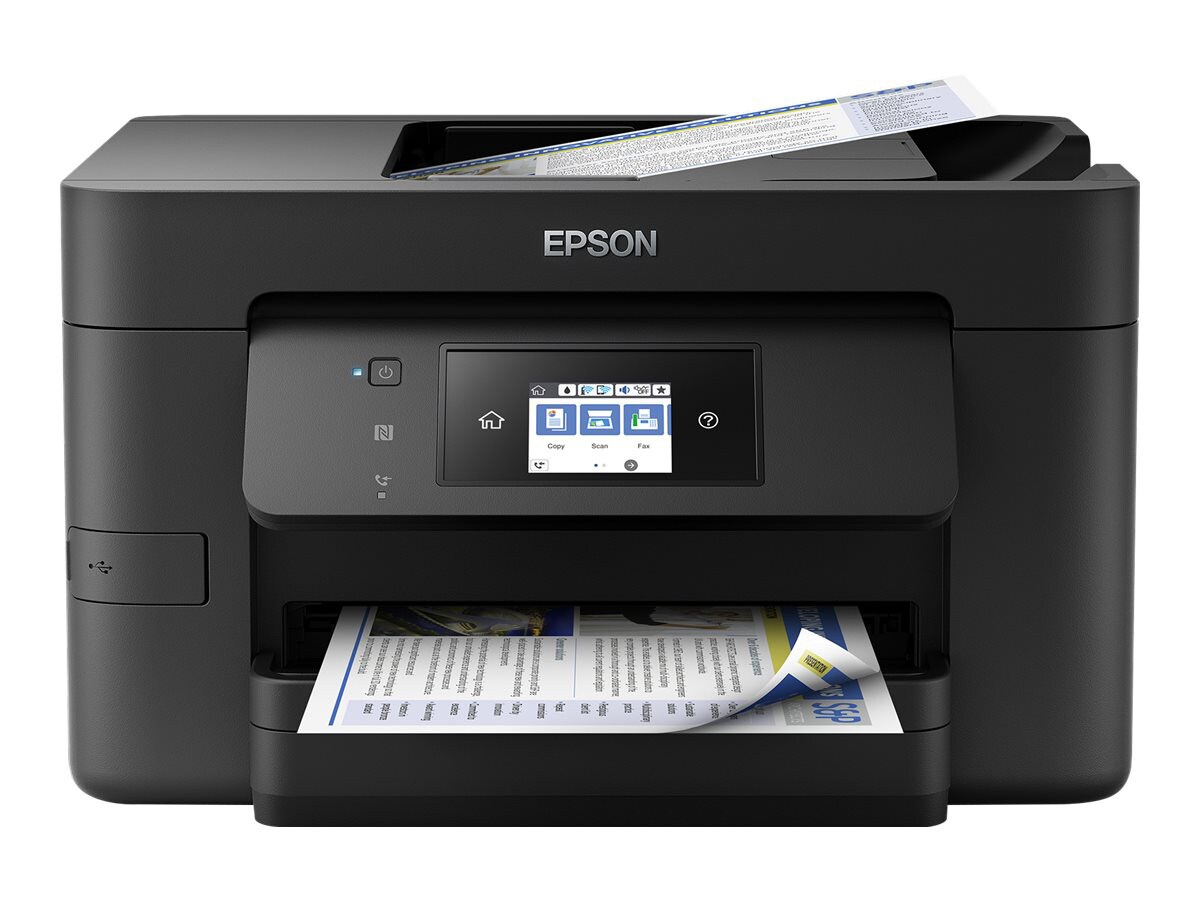 Смена памперса на принтере epson wf 3720