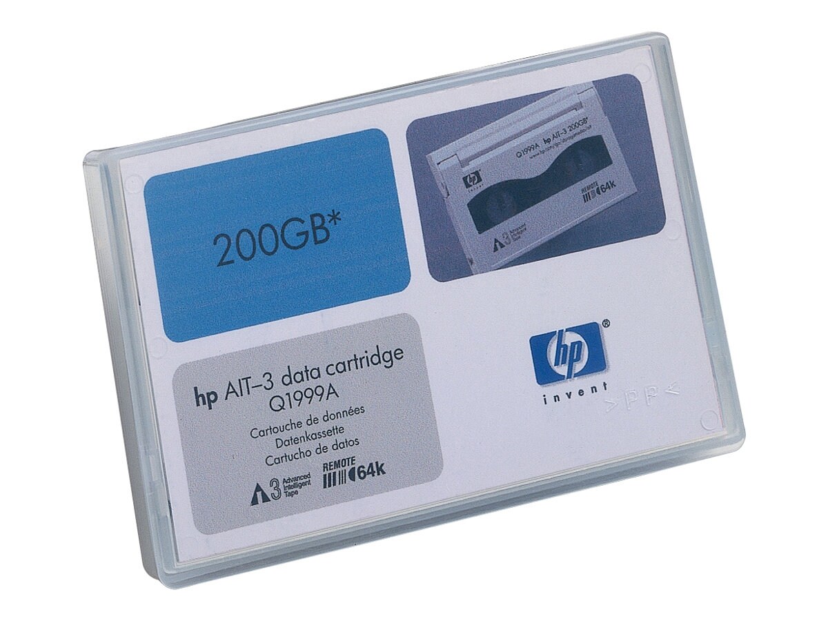 HP AIT-3 200GB data cartridge