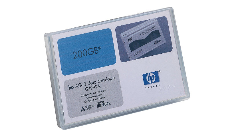 HP AIT-3 200GB data cartridge