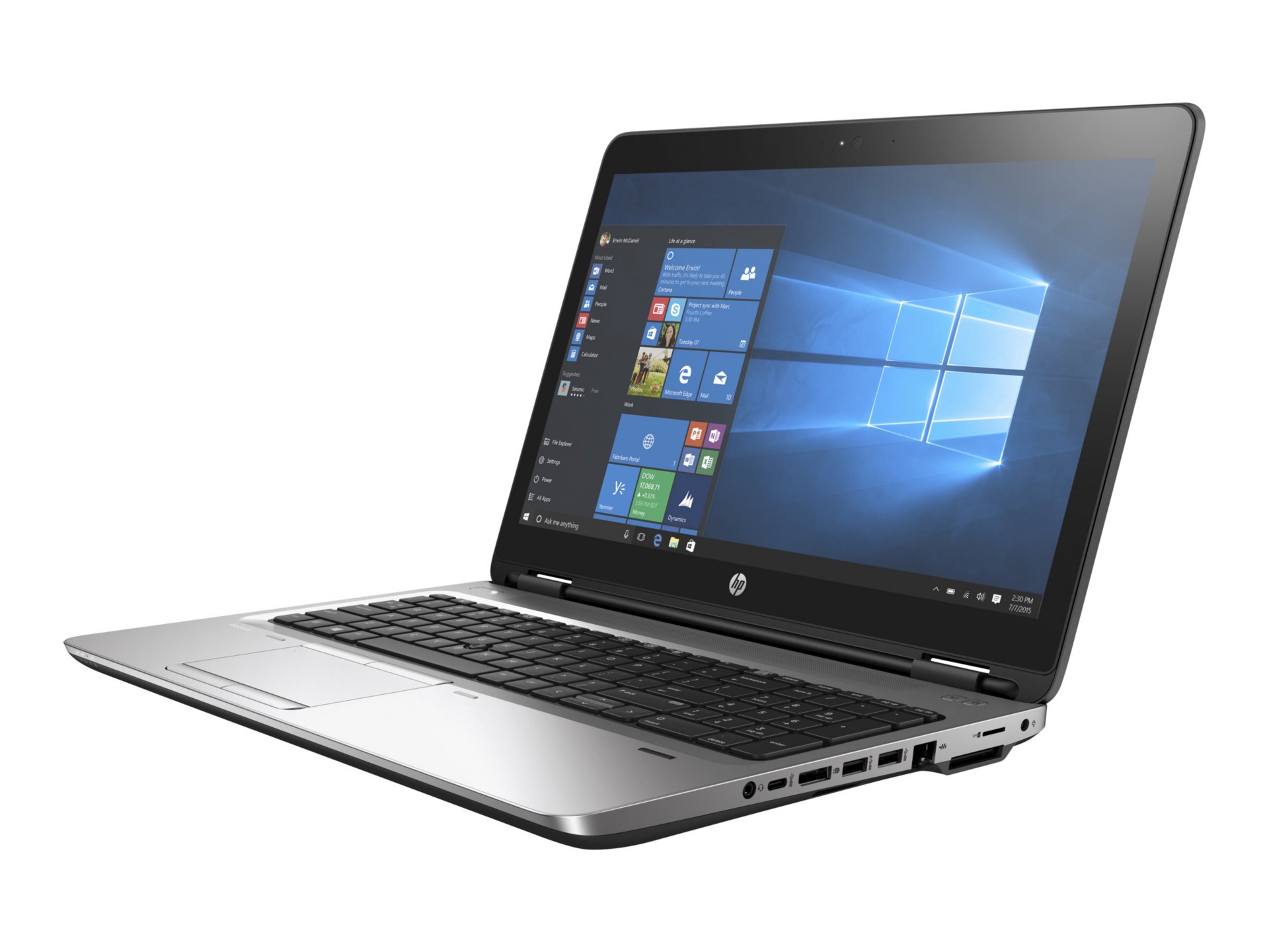 HP ProBook 650 G3 - 15.6" - Core i5 7300U - 8 GB RAM - 500 GB HDD - US