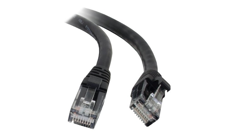 C2G 5ft Cat5e Snagless Unshielded (UTP) Ethernet Cable - Cat5e Network Patch Cable - PoE - Black