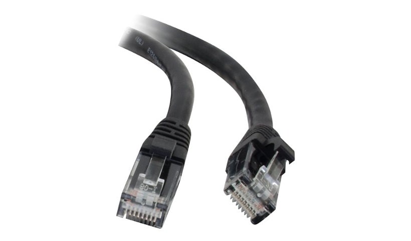 C2G 10ft Cat5e Snagless Unshielded (UTP) Ethernet Cable - Cat5e Network Patch Cable - PoE - Black