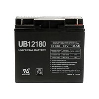 eReplacements Compatible UPS Battery Replaces APC UB12180 for use in Amigo Mobility, APC, APC BACK-UPS, APC SMART-UPS,