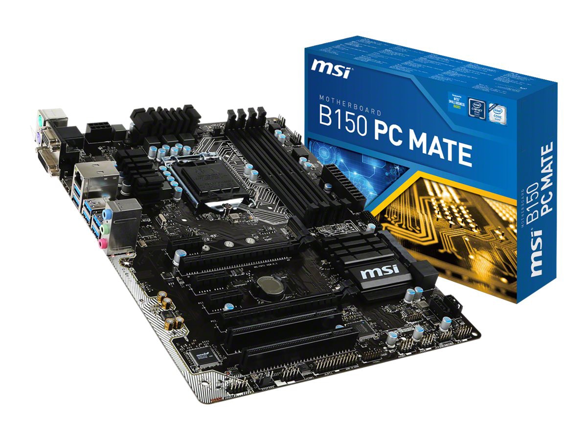 MSI B150 PC MATE - motherboard - ATX - LGA1151 Socket - B150