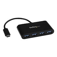 StarTech.com USB C Hub - 4 Port USB C to USB-A (4x) - Bus Powered USB Hub - USB Type C to USB Hub - USB-C to USB - USB