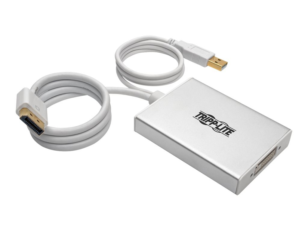Tripp Lite Displayport To Dvi Adapter Converter Active Dual Link M F 6in 6 P134 06n Dvi Dl Monitor Accessories Cdw Com