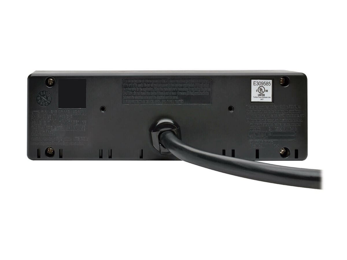 Thumbnail 2 of 5 for Eaton Tripp Lite Series Protect It! 3-Outlet Surge Protector with Mounting Brackets, 10 ft. Cord, 510 Joules, 2 USB