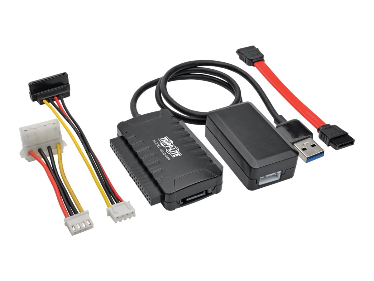 Tripp Lite USB 3.0 SuperSpeed to SATA/IDE Adapter 2.5/3.5/5.25" Hard Drives