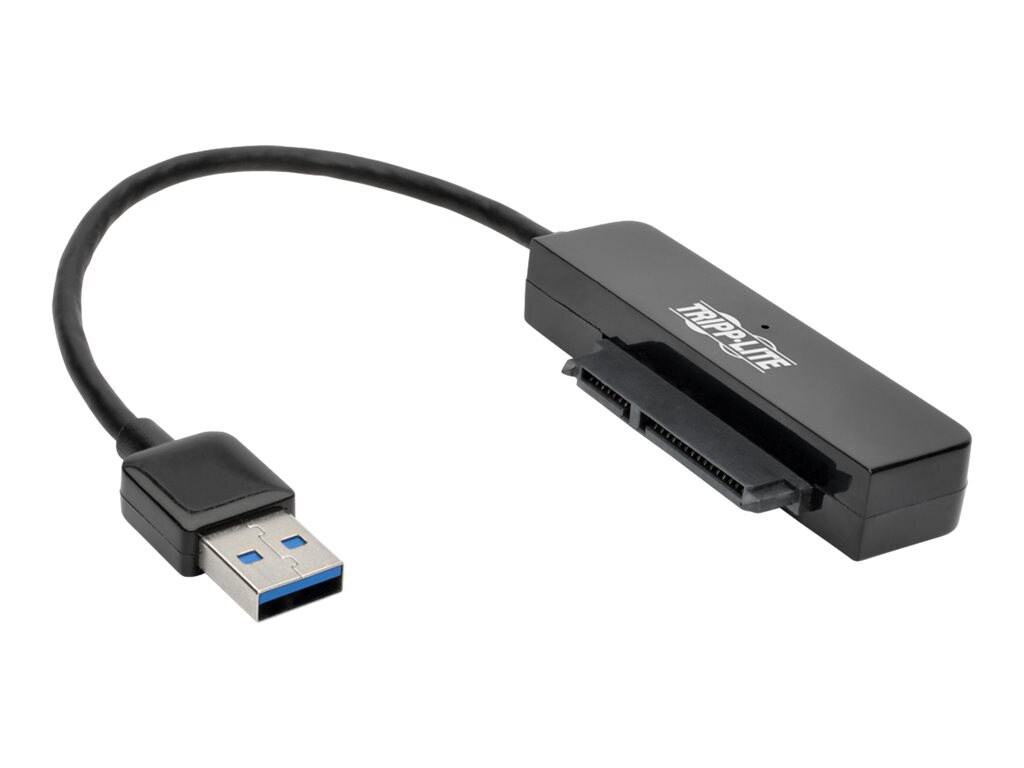 Tripp Lite 6in USB 3.0 SuperSpeed to SATA III Adapter w/ UASP/ 2.5 Black -  storage controller - SATA 6Gb/s - USB 3.0