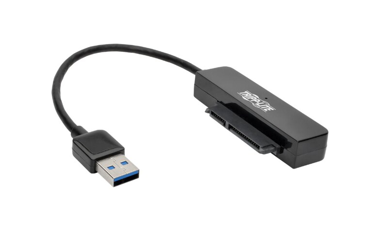 Tripp Lite 6in USB 3.0 SuperSpeed to SATA III Adapter w/ 2.5" Black - storage controller - SATA - USB 3.0 - U338-06N-SATA-B - Monitor Cables & Adapters - CDW.com