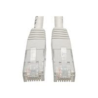 Eaton Tripp Lite Series Cat6 Gigabit Molded (UTP) Ethernet Cable (RJ45 M/M), PoE, White, 5 ft. (1.52 m) - patch cable -