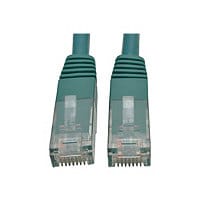 Eaton Tripp Lite Series Cat6 Gigabit Molded (UTP) Ethernet Cable (RJ45 M/M), PoE, Green, 7 ft. (2.13 m) - patch cable -