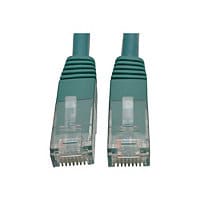 Tripp Lite 15ft Cat6 Gigabit Molded Patch Cable RJ45 M/M 550MHz 24AWG Green