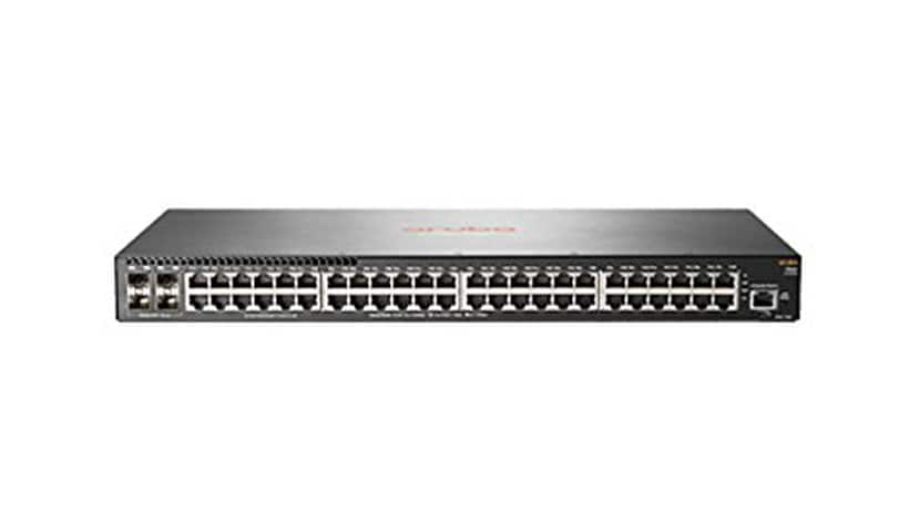 HPE Aruba 2540 48G 4SFP+ - switch - 48 ports - managed - rack-mountable