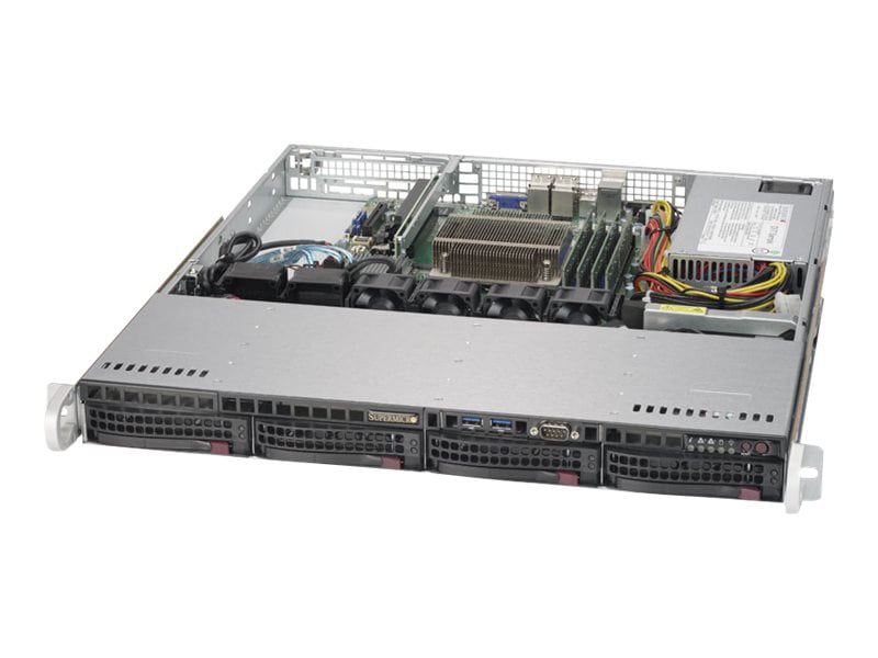 Supermicro SuperServer 5019S-M - rack-mountable no CPU - 0 GB - no HDD