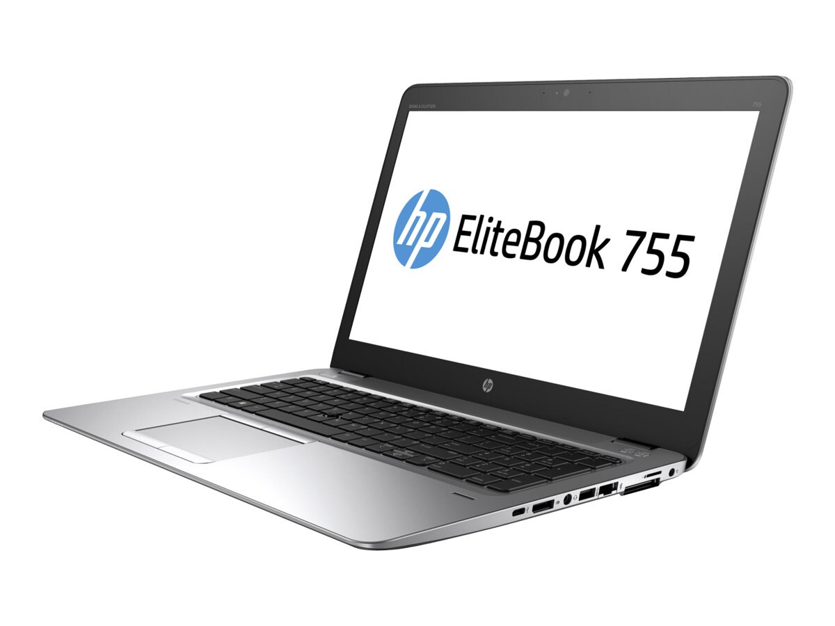 HP EliteBook 755 G4 - 15.6" - A12 PRO-9800B - 8 GB RAM - 256 GB SSD - US