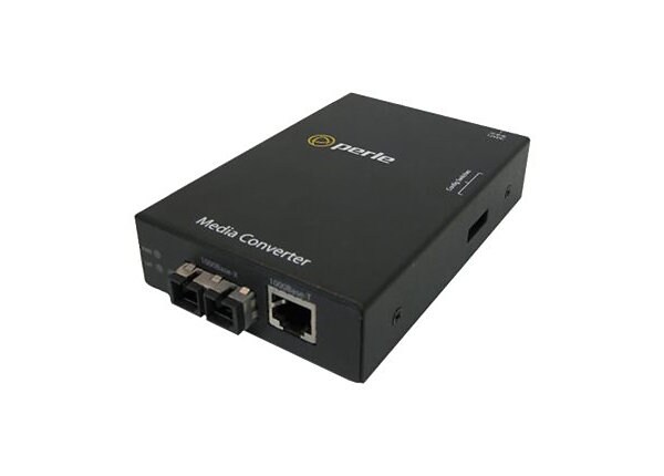 Perle S-1000-M2SC2 - fiber media converter - Gigabit Ethernet
