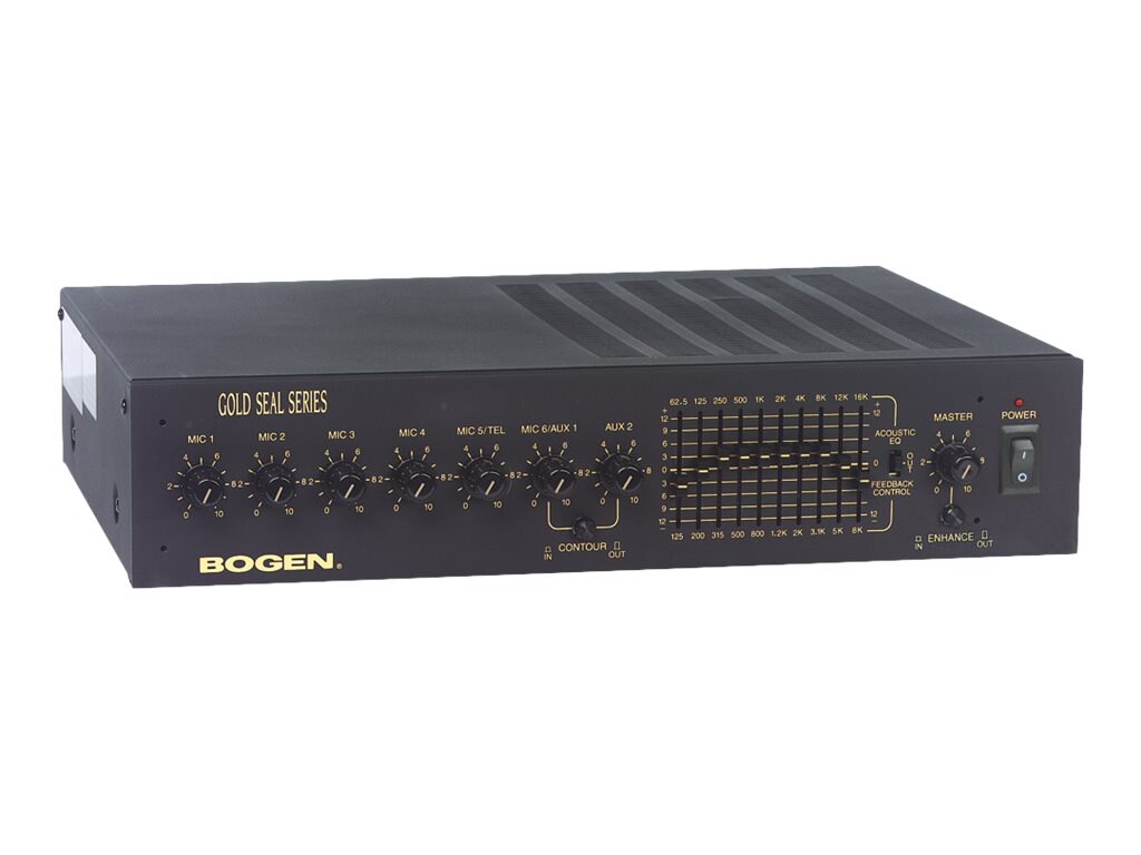 Bogen Gold Seal GS250D mixer amplifier - 6-channel