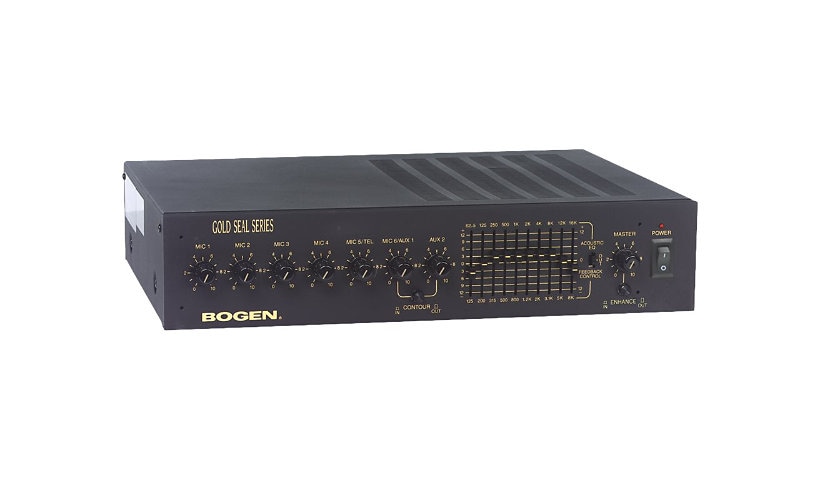 Bogen Gold Seal GS250D mixer amplifier - 6-channel