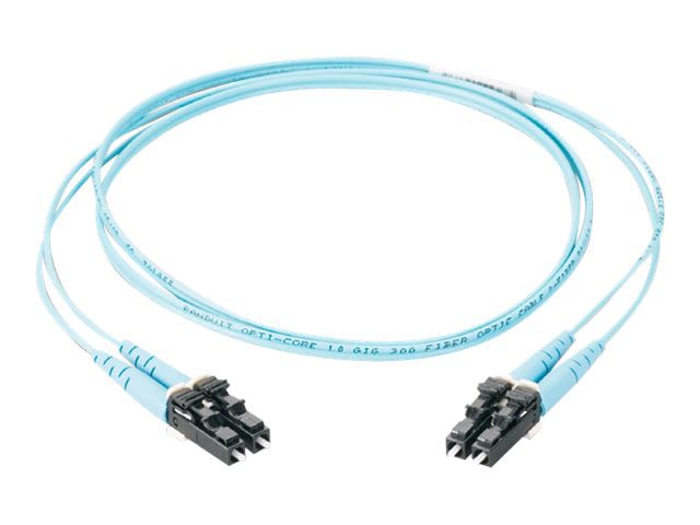 Panduit Opti-Core patch cable - 1 m - aqua