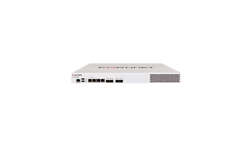 Fortinet FortiWeb 600D - security appliance - with 1 year FortiCare 8X5 Enh