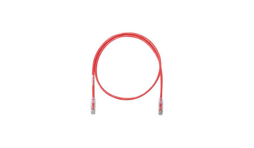 Panduit Net-Key patch cable - 15 ft - red