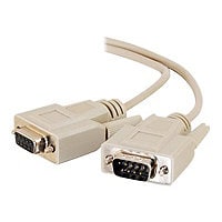 C2G 15ft DB9 to Serial RS232 Extension Cable - M/F