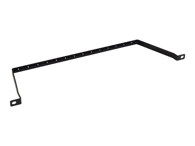 Kendall Howard 5" D Flanged Lacing Bar - rack cable management lacing bar - 1U - 19"