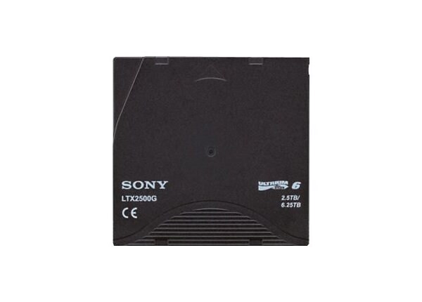 Sony LTX-2500G - LTO Ultrium 6 x 1 - 2.5 TB - storage media