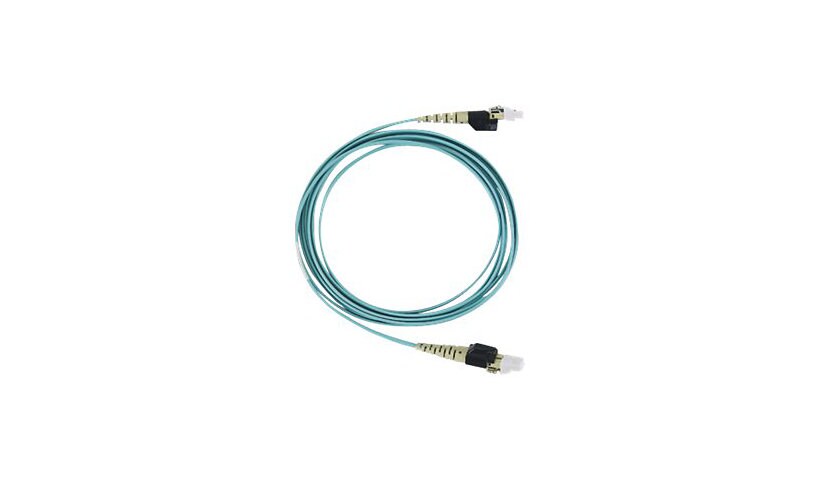 Panduit PanView IQ Cross Connect - patch cable - 4 m - aqua