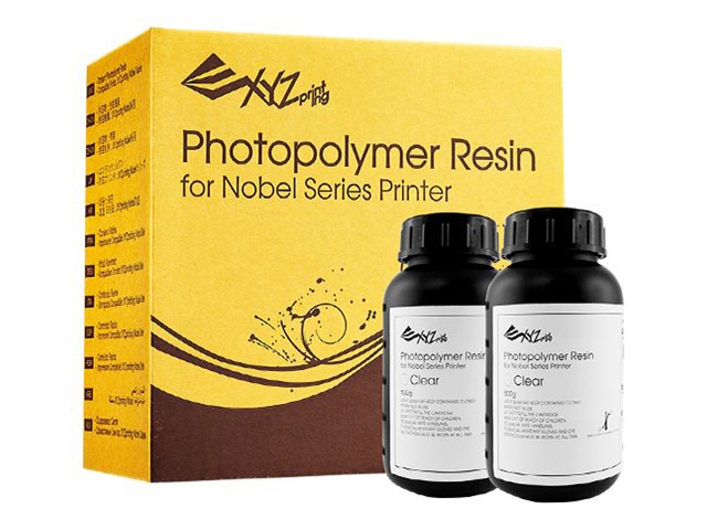 XYZprinting - 2-pack - clear - photopolymer filament