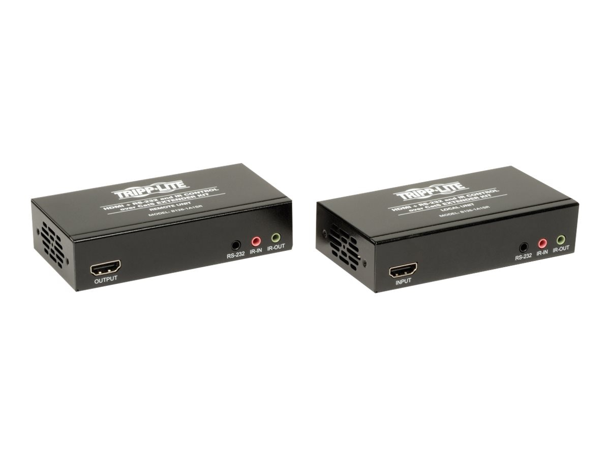 Eaton Tripp Lite Series HDMI + IR + Serial RS232 over Cat5 Cat6 Active Video Extender TAA GSA -
