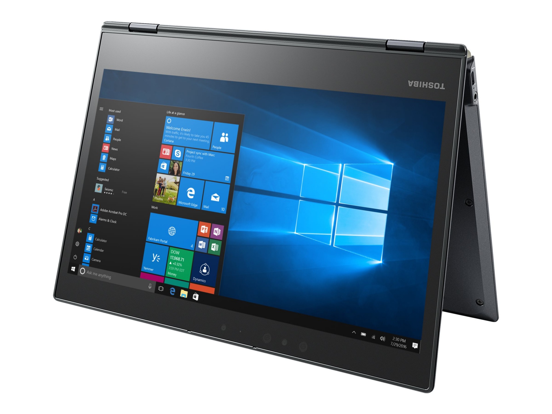 Dynabook Portégé X20W-D1252 - 12.5" - Core i5 7200U - 8 GB RAM - 256 GB SSD