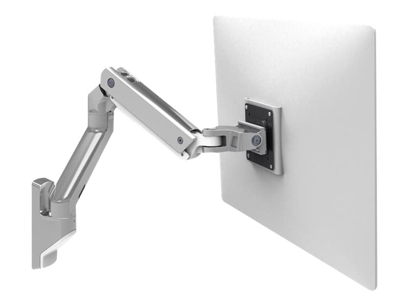 Ergotron HX Wall Mount Monitor Arm mounting kit - for monitor - polished al