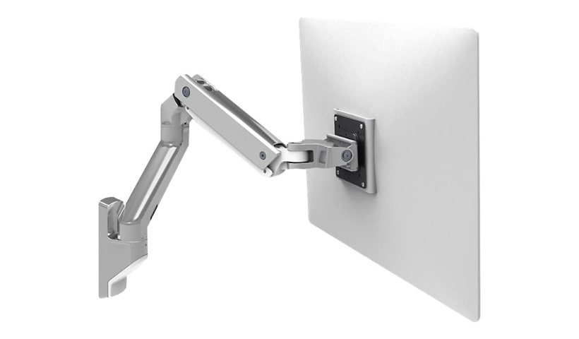 Ergotron HX Wall Mount Monitor Arm mounting kit - for monitor - polished aluminum