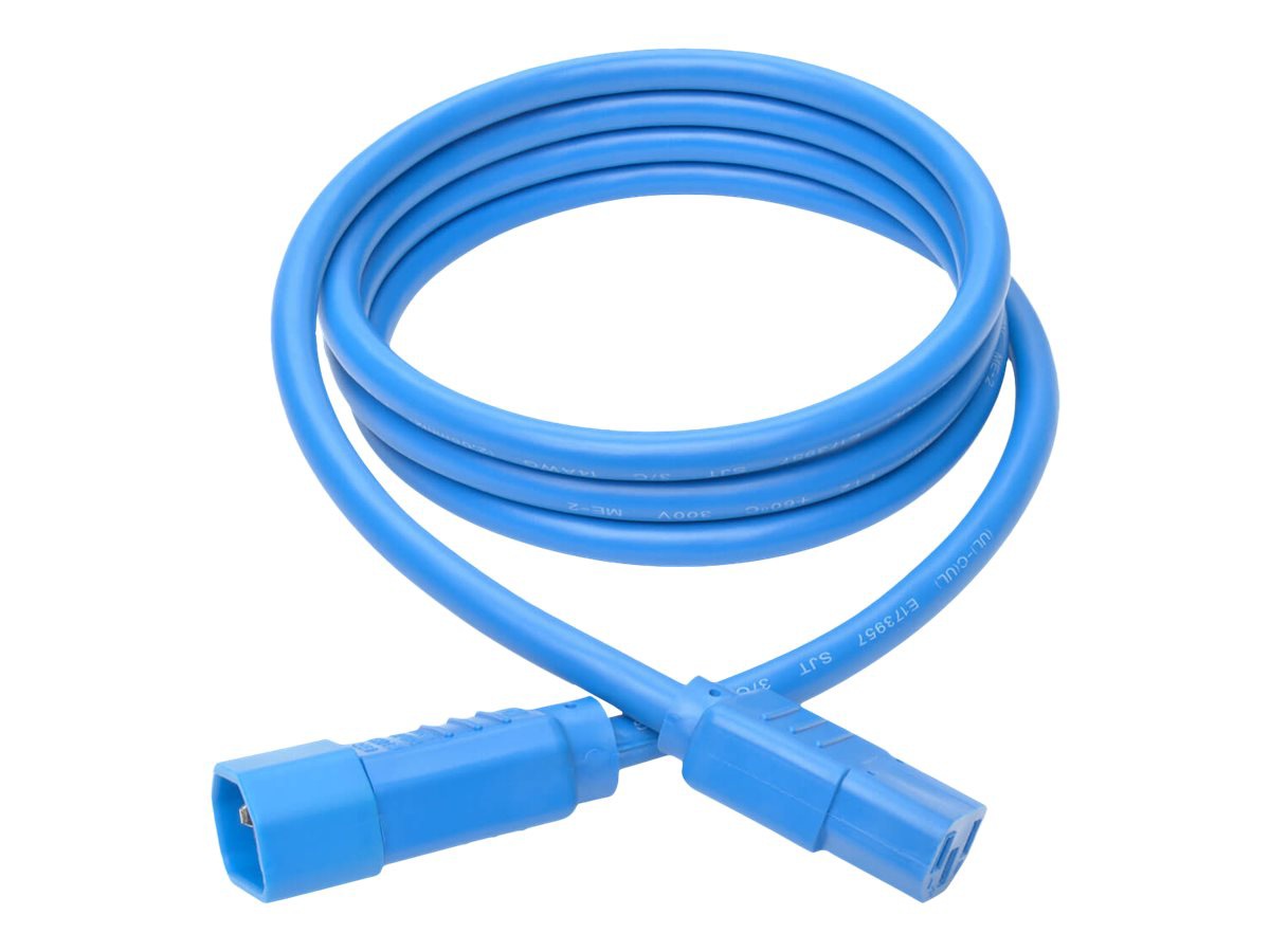 Eaton Tripp Lite Series Heavy-Duty PDU Power Cord, C13 to C14 - 15A, 250V,