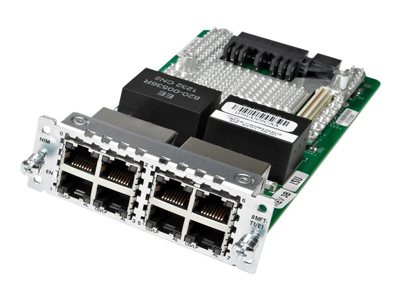 Cisco Fourth-Generation Multi-flex Trunk Voice/Channelized Data T1/E1 Modul