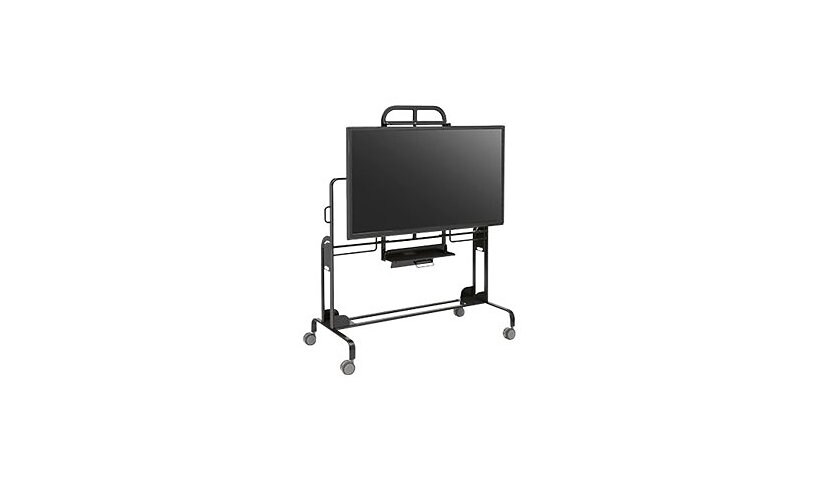 Bretford Explorer EDUIMS Interactive Media Station - cart - for LCD display / notebook - raven