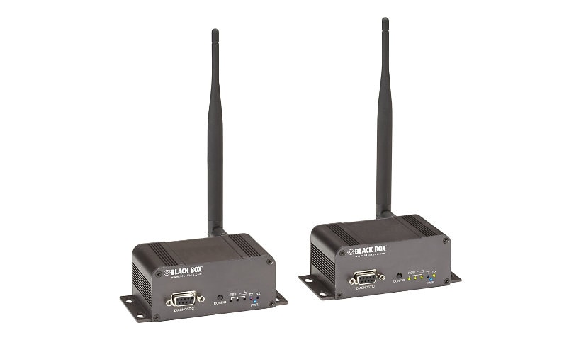 Black Box Industrial Wireless Modem 900 MHz - short-haul modem - RS-232, RS