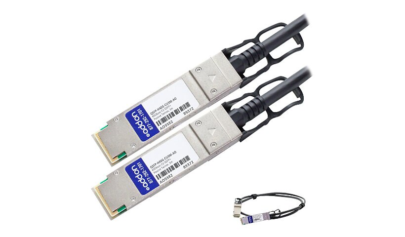 AddOn 3m Cisco Compatible QSFP+ DAC - direct attach cable - 3 m