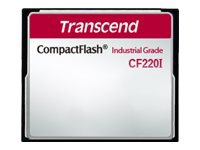 Transcend CF220I Industrial Temp - flash memory card - 128 MB - CompactFlash