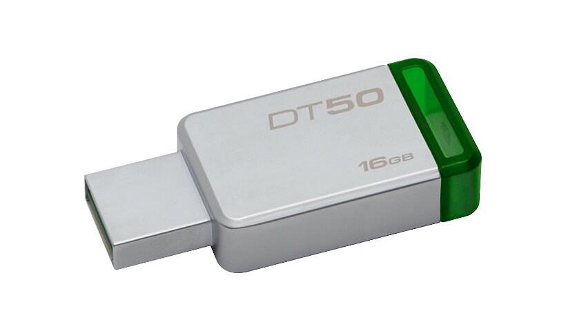 Kingston DataTraveler 50 - USB flash drive - 16 GB