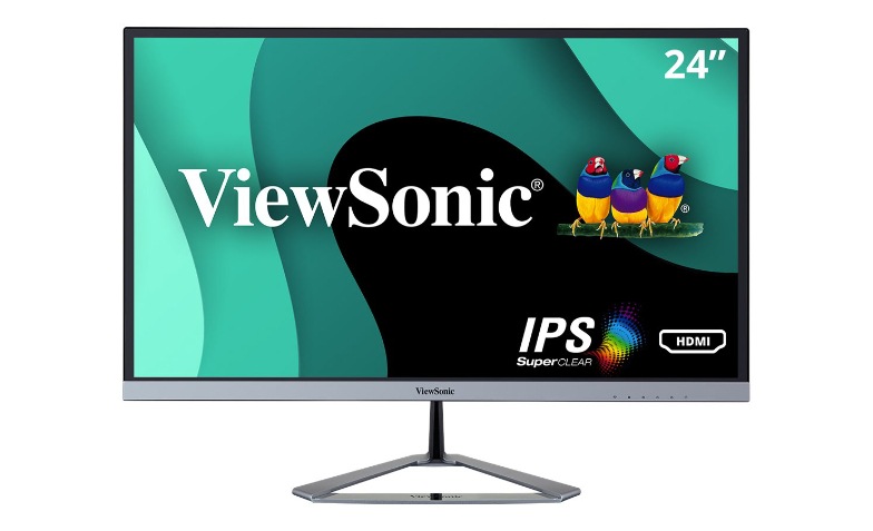 ViewSonic VX2476-SMHD - 1080p Widescreen IPS Monitor with FreeSync