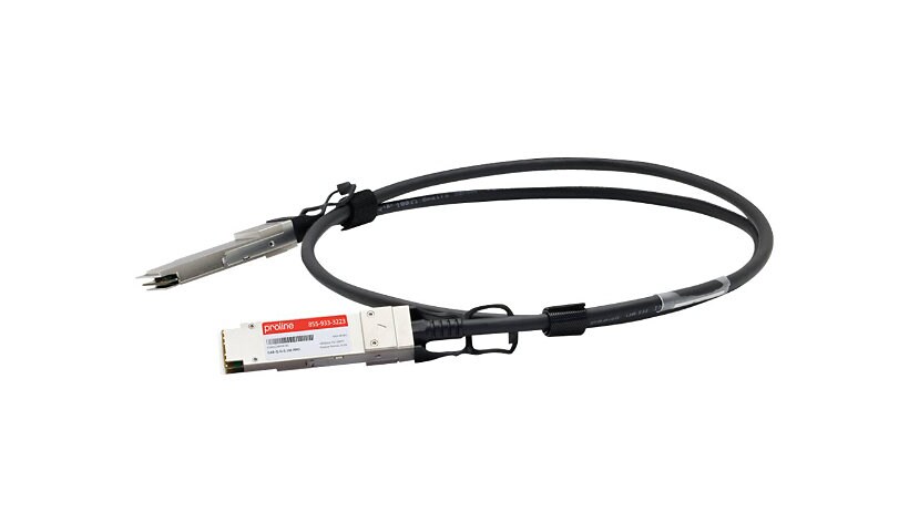 Proline 40GBase-CU direct attach cable - TAA Compliant - 3.9 in