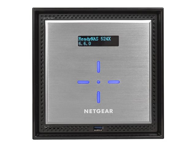 NETGEAR ReadyNAS 524X 4-bay NAS 4X3TB Enterprise HDD (RN524XE3-100NES)