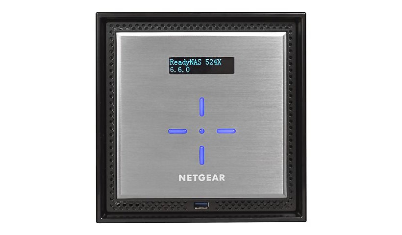 NETGEAR ReadyNAS 524X 4-bay NAS 4X3TB Enterprise HDD (RN524XE3-100NES)